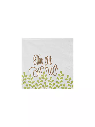 RAEDER | Tovaglioli 33x33cm Bello essere qui con te | 